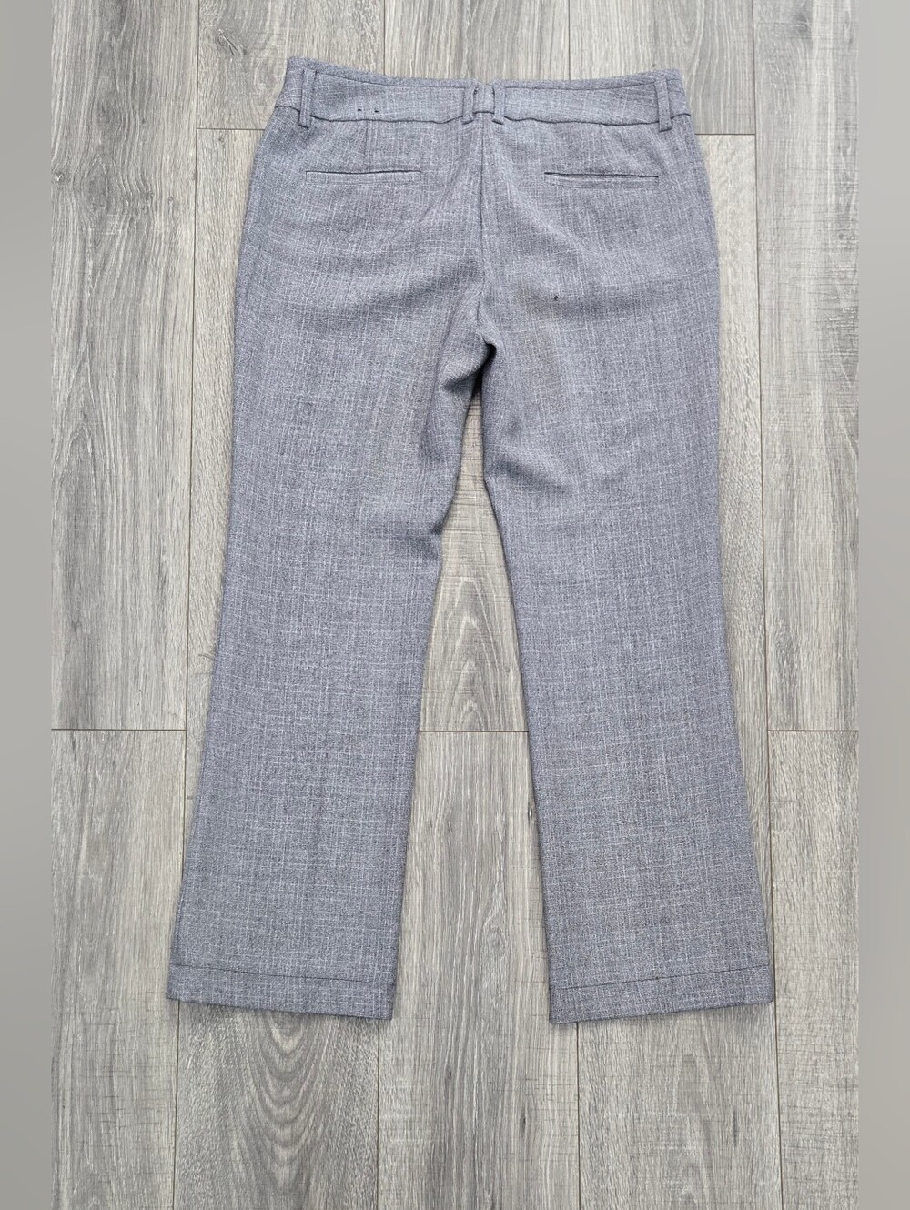 Amanda & Chelsea Heathered Light Gray Dress Pants #572 - Picture 4 of 8